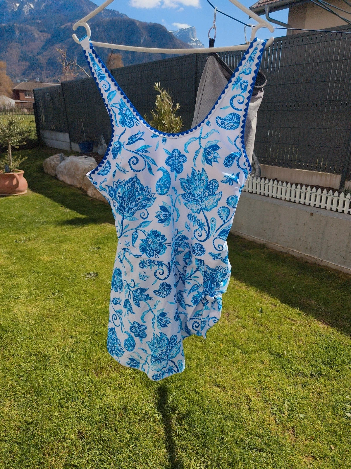 Maillot de bain bleu